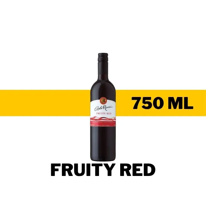 V.T.U. CARLO ROSSI FRUITY RED 750 ML