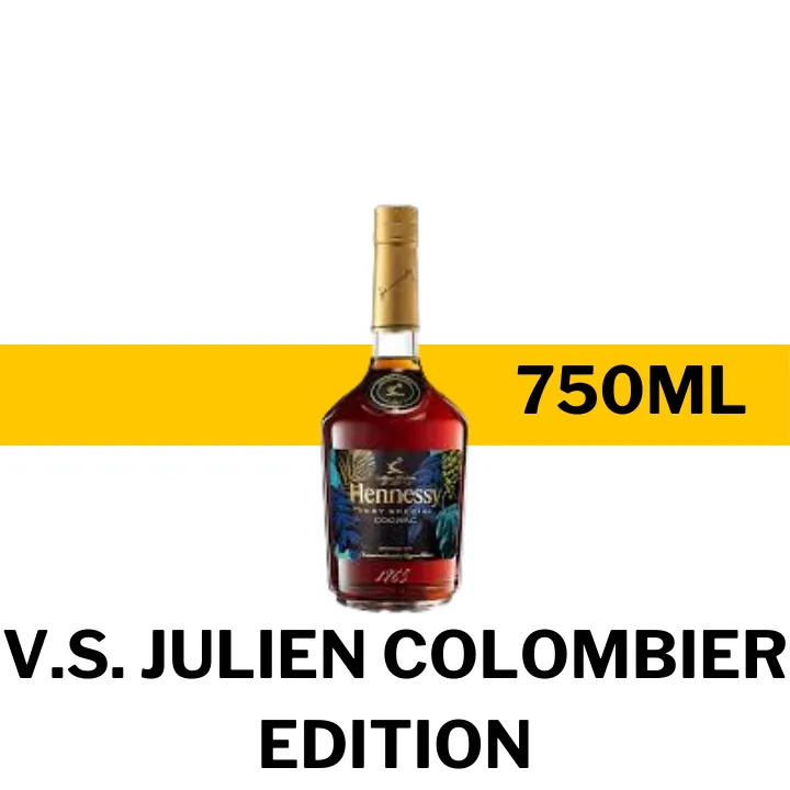 COGNAC HENNESSY V.S. JULIEN COLOMBIER EDITION 750 ML