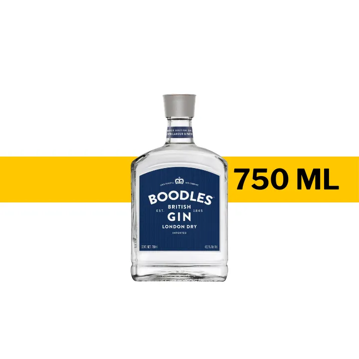 GINEBRA BOODLES DRY 750 ML