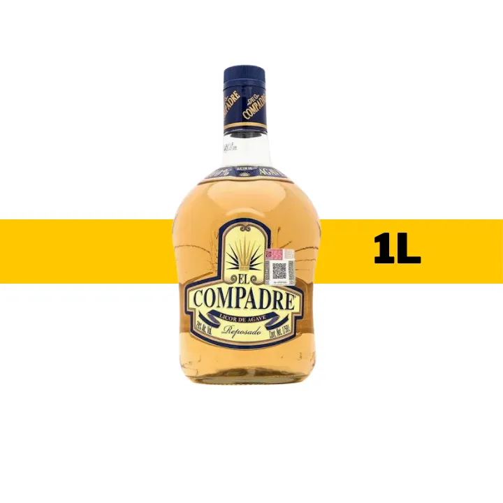LICOR DE AGAVE EL COMPADRE 1 L