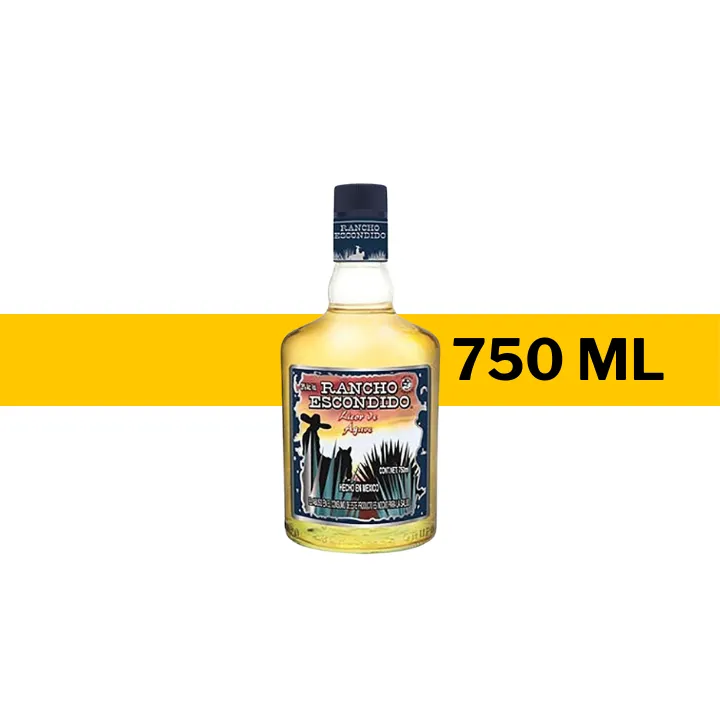 LICOR DE AGAVE RANCHO ESCONDIDO 750 ML