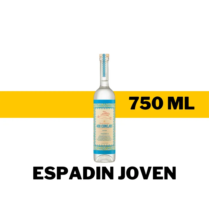 MEZCAL 400 CONEJOS ESPADIN JOVEN 700 ML
