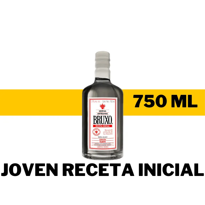 MEZCAL BRUXO JOVEN RECETA INICIAL 750 ML
