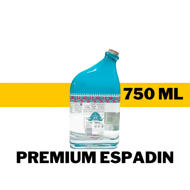 MEZCAL EL TERCO PREMIUM ESPADIN 750 ML