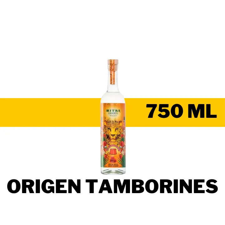MEZCAL MITRE ORIGEN TAMBORINES 750 ML