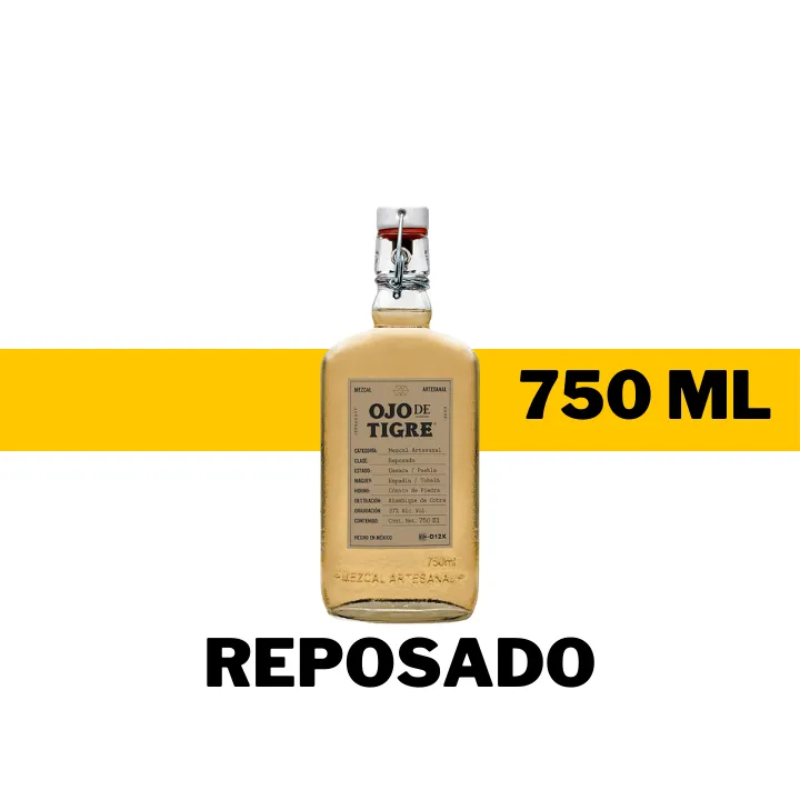 MEZCAL OJO DE TIGRE REPOSADO 750 ML