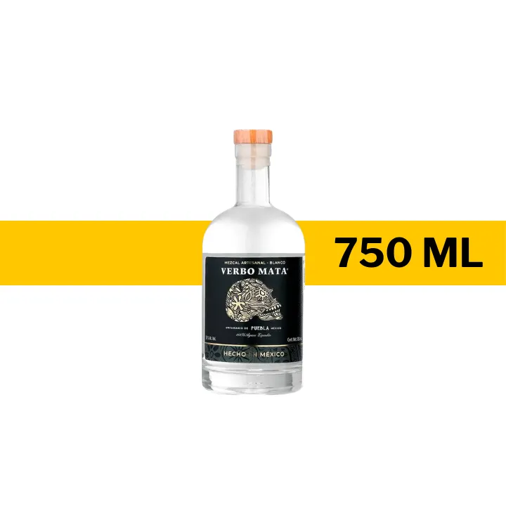 MEZCAL VERBO BLANCO MATA 750 ML