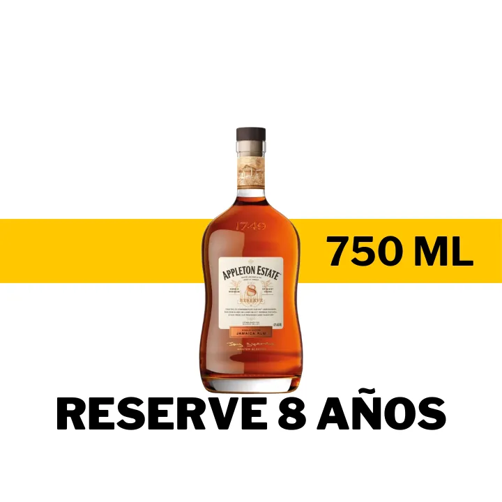 RON APPLETON ESTATE RESERVE 8 AÑOS 750 ML