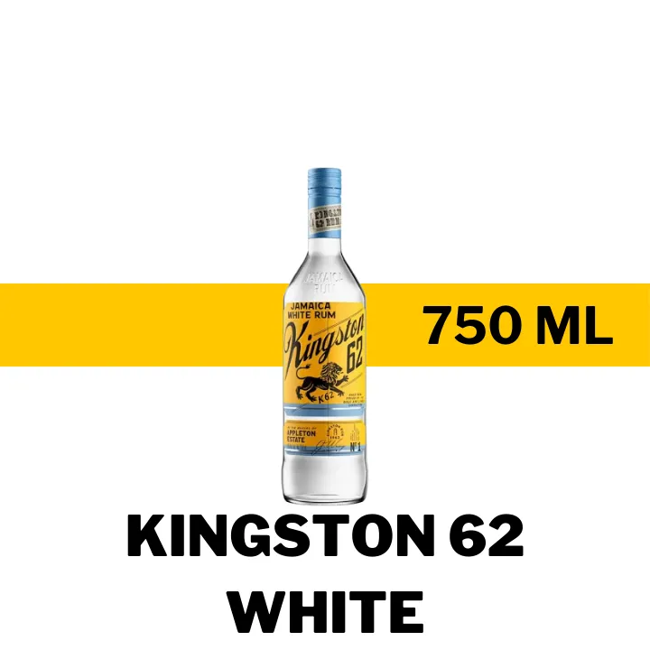 RON APPLETON WHITE -KINGSTON 62- 750ML