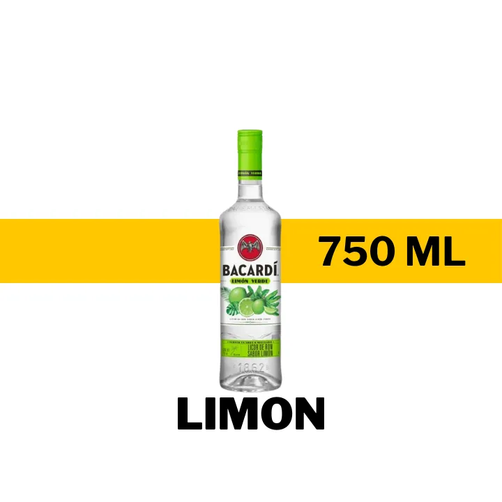 RON BACARDI LIMON 750 ML