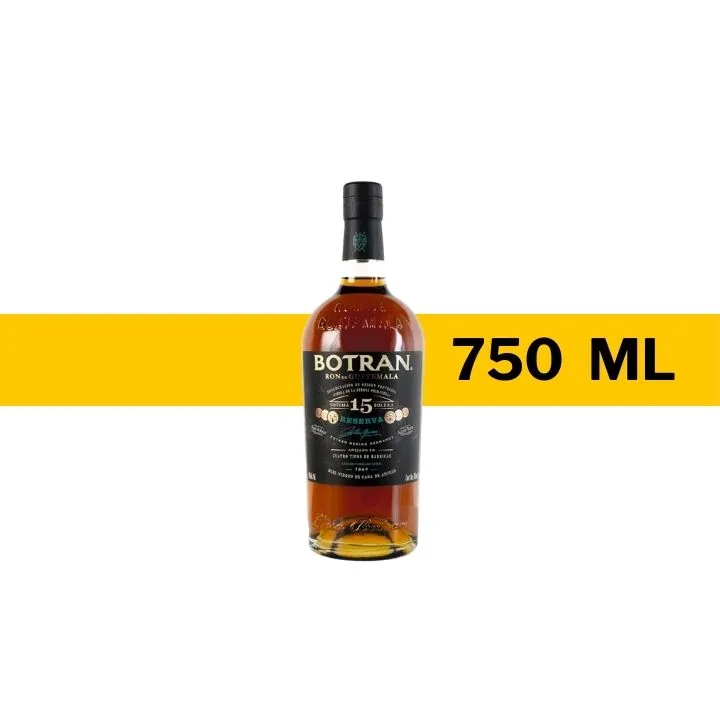 RON BOTRAN 15 RESERVA 750 ML