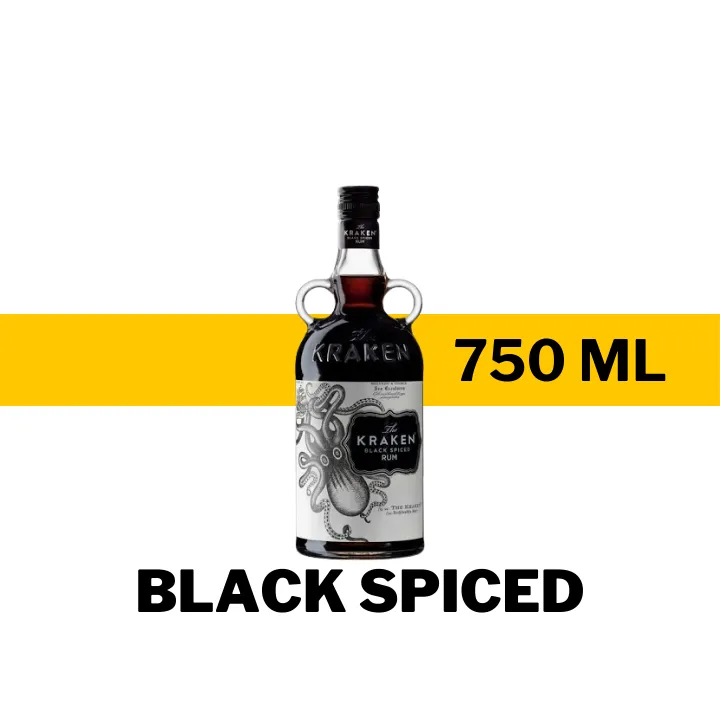 RON KRAKEN BLACK SPICED 750 ML