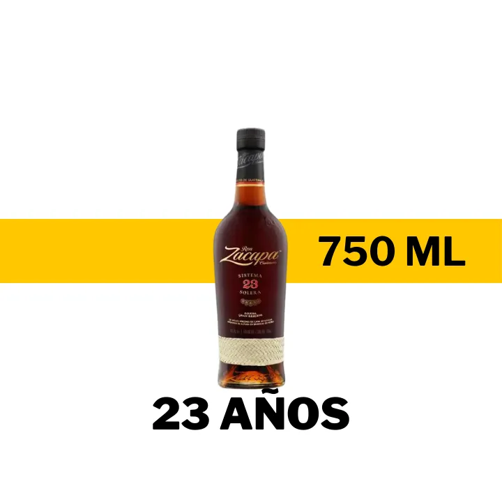 RON ZACAPA 23 AÑOS 750 ML