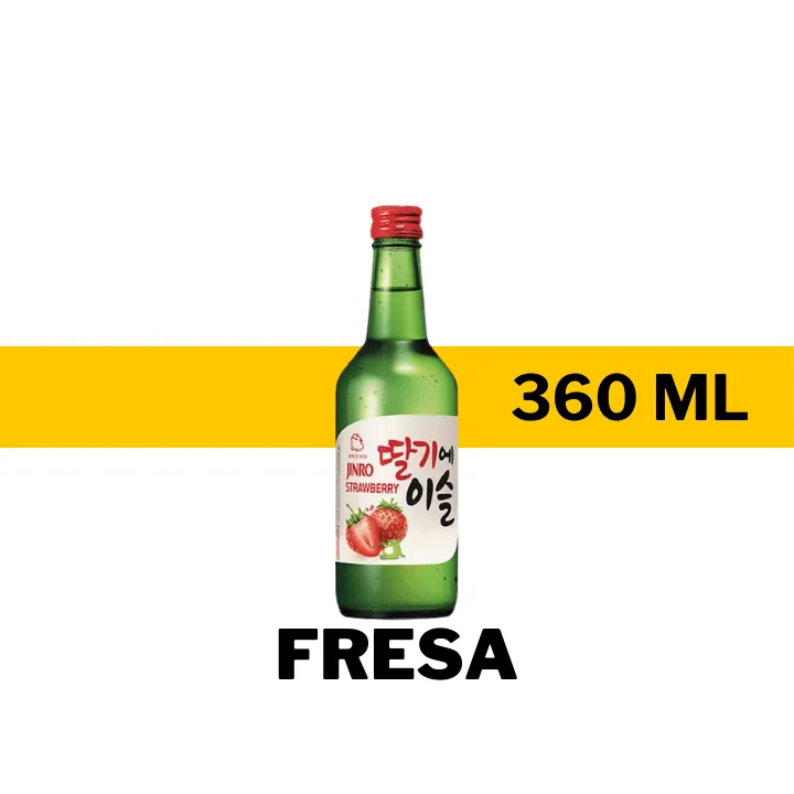 SOJU JINRO FRESA 360 ML