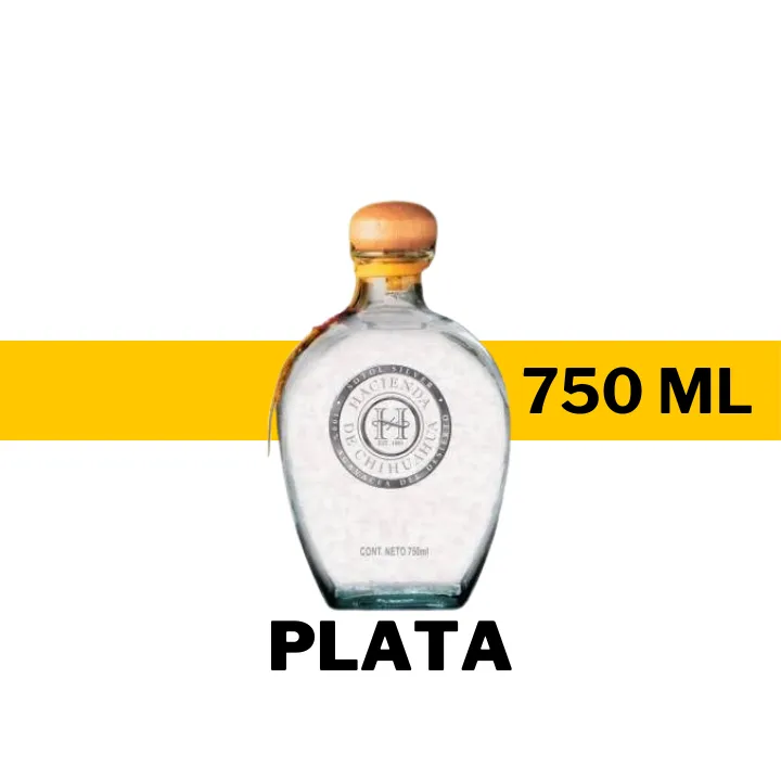SOTOL HACIENDA DE CHIHUAHUA PLATA 750 ML