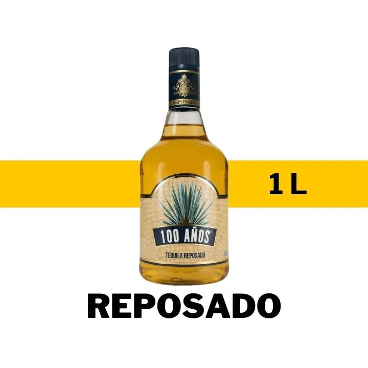 TEQUILA 100 AÑOS REPOSADO 1 L