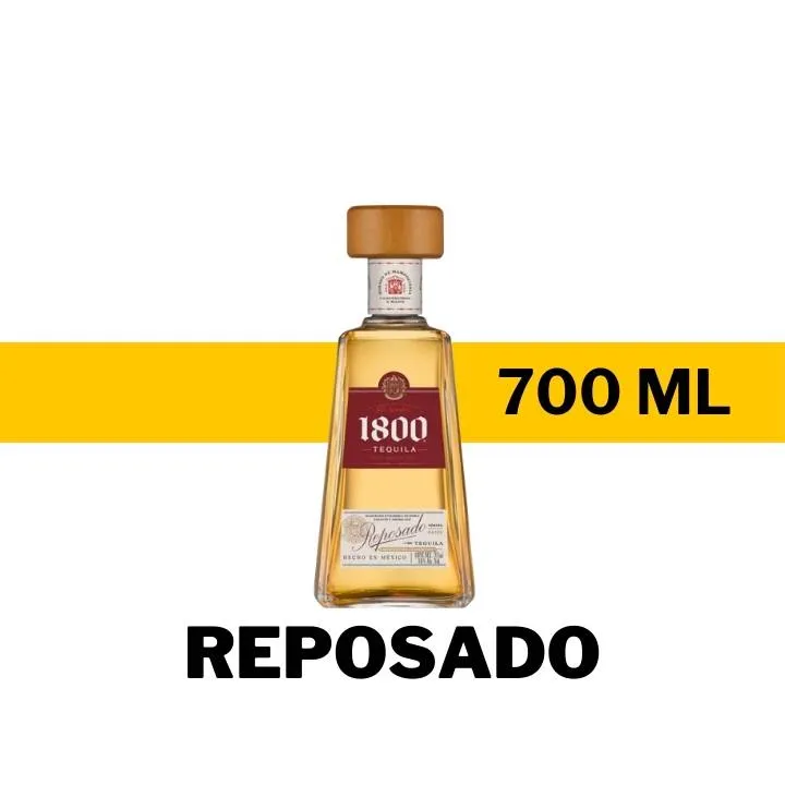 TEQUILA 1800 REPOSADO 700 ML