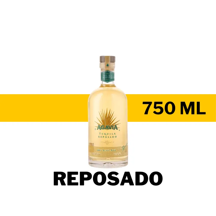 TEQUILA AGAVIA REPOSADO 750 ML