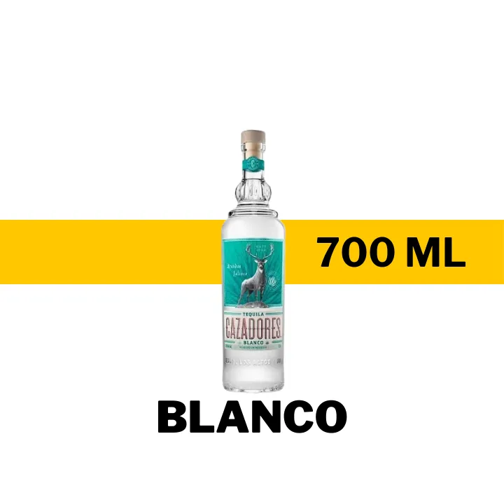 TEQUILA CAZADORES BLANCO 700 ML