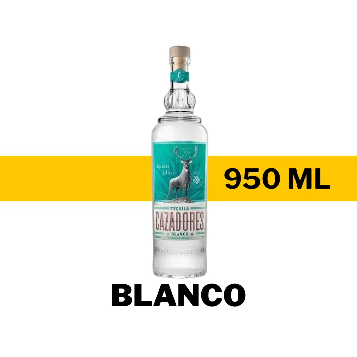 TEQUILA CAZADORES BLANCO 950 ML