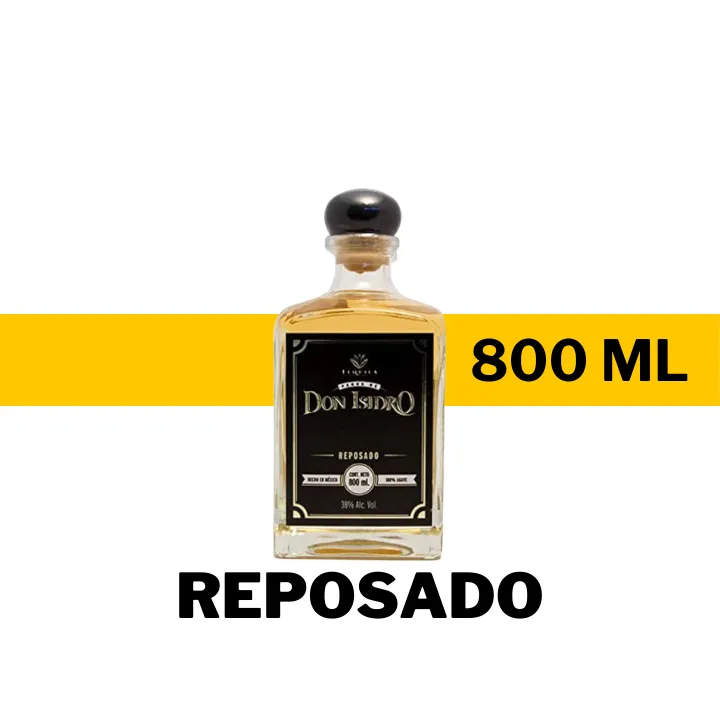 TEQUILA DON ISIDRO REPOSADO 800 ML