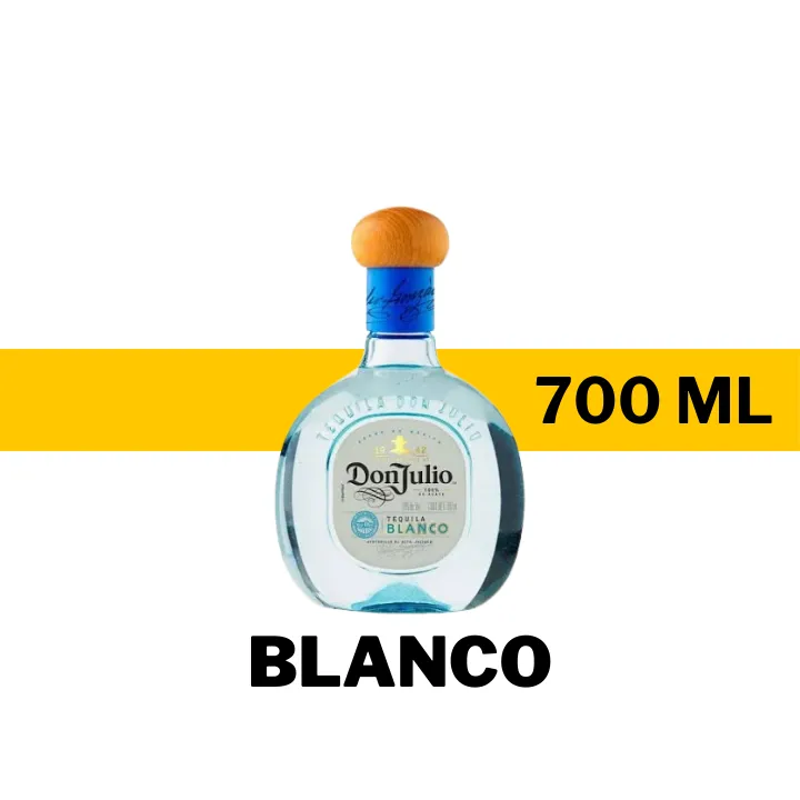 TEQUILA DON JULIO BLANCO 700 ML