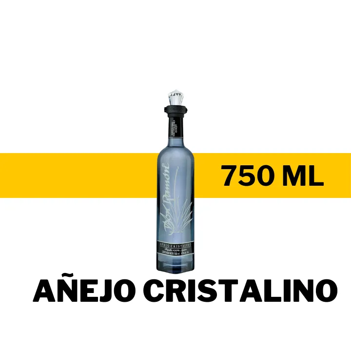 TEQUILA DON RAMON AÑEJO CRISTALINO 750 ML