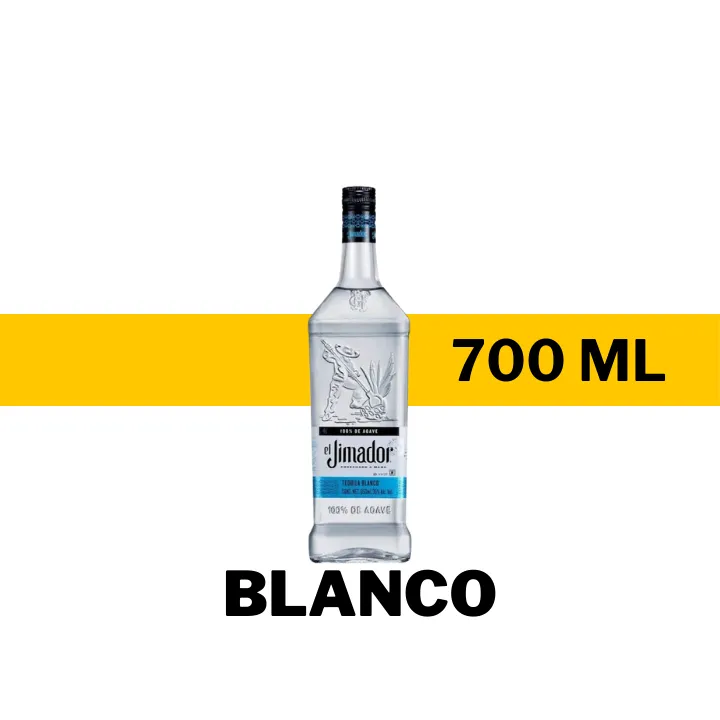 TEQUILA EL JIMADOR BLANCO 700 ML