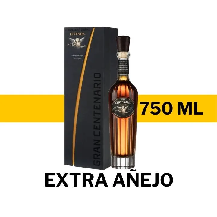 TEQUILA GRAN CENTENARIO LEYENDA EXTRA AÑEJO 750 ML