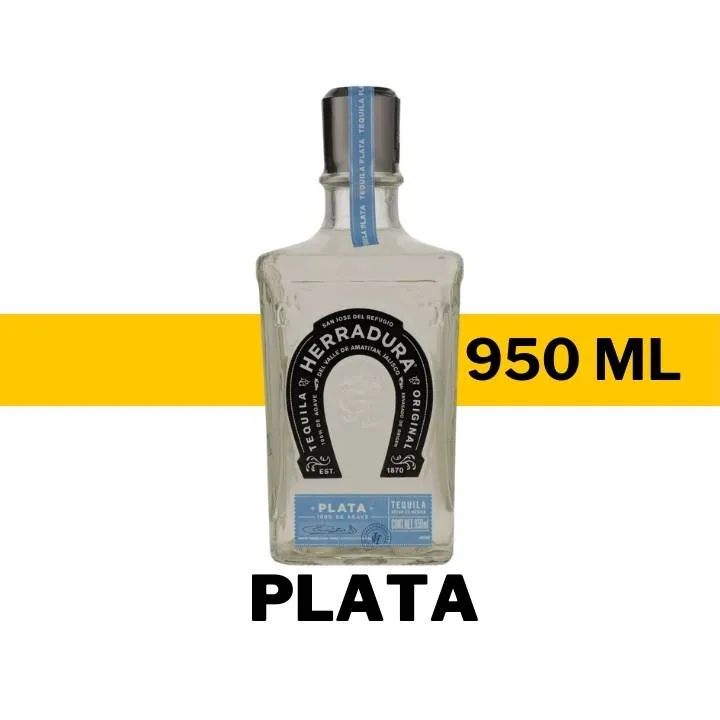 TEQUILA HERRADURA PLATA 950 ML