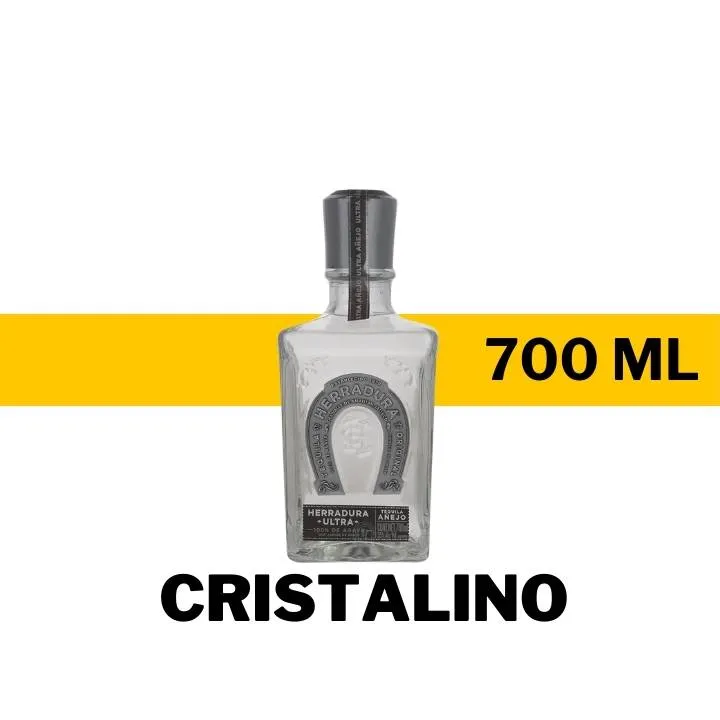 TEQUILA HERRADURA ULTRA AÑEJO CRISTALINO 700 ML