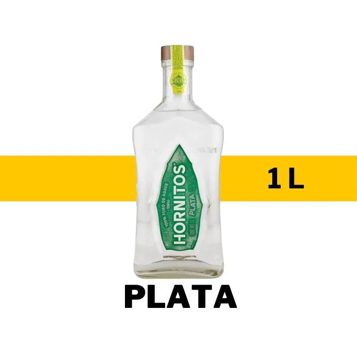 TEQUILA HORNITOS PLATA 1 L
