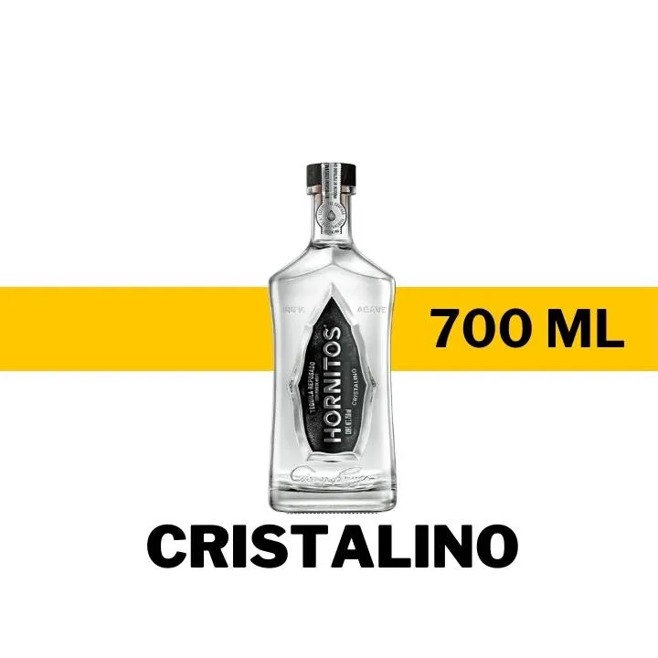 TEQUILA HORNITOS REPOSADO CRISTALINO 750 ML