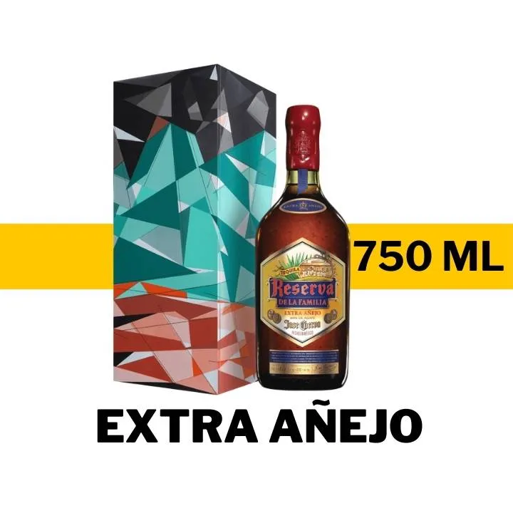 TEQUILA JOSE CUERVO RESERVA DE LA FAMILIA EXTRA AÑEJO 750 ML