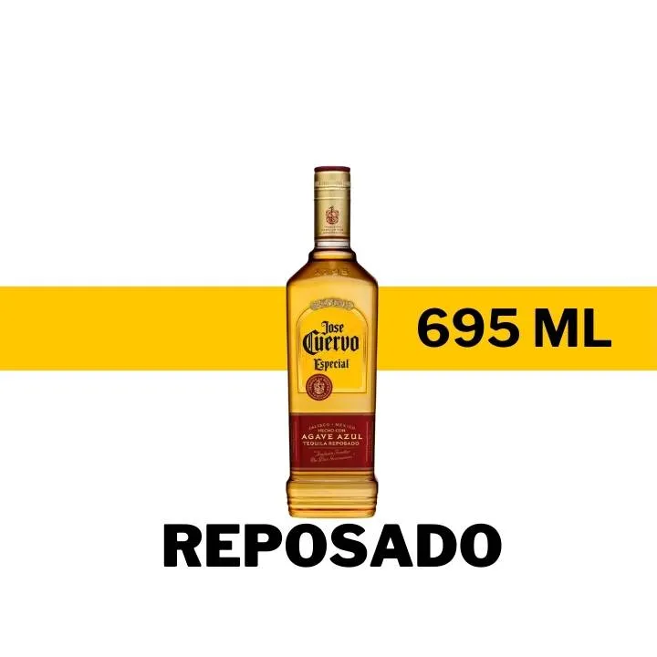 TEQUILA JOSE CUERVO ESPECIAL REPOSADO 695 ML
