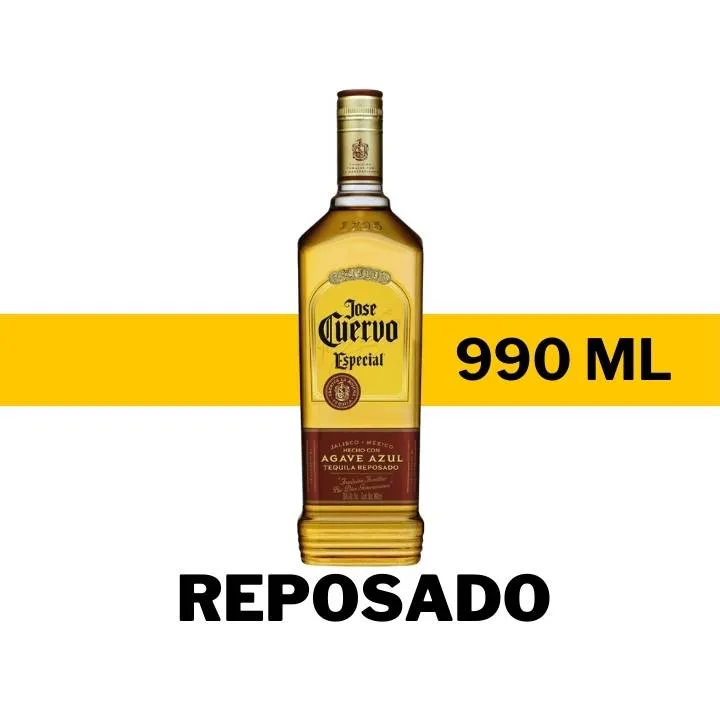TEQUILA JOSE CUERVO ESPECIAL REPOSADO 990 ML