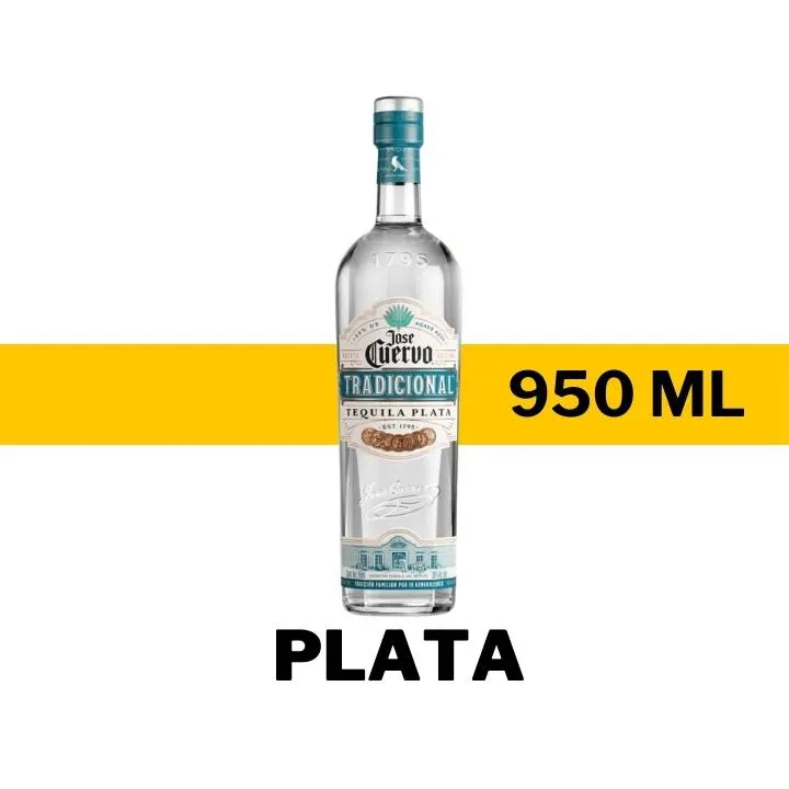 TEQUILA JOSE CUERVO TRADICIONAL PLATA 950 ML