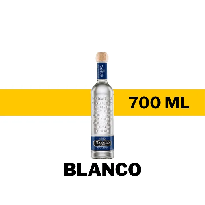 TEQUILA MAESTRO DOBEL BLANCO 700 ML