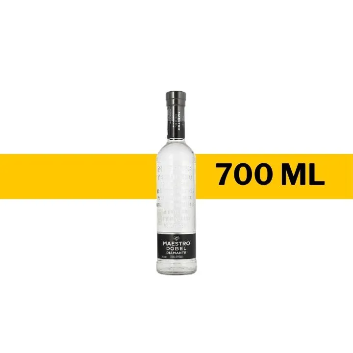TEQUILA MAESTRO DOBEL DIAMANTE CRISTALINO 700 ML