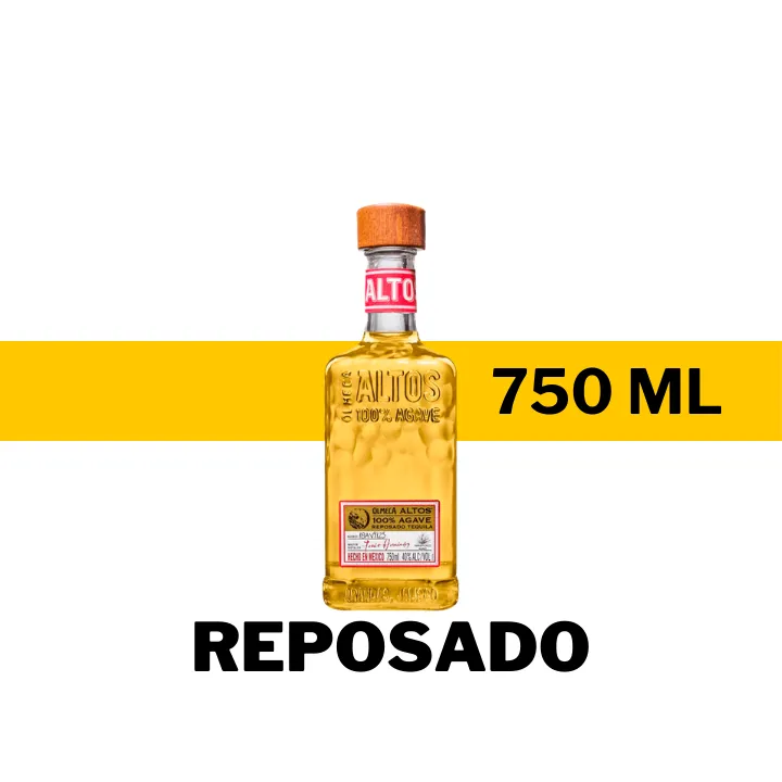 TEQUILA OLMECA ALTOS REPOSADO 750 ML