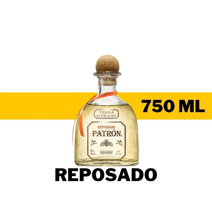 TEQUILA PATRON REPOSADO 750 ML