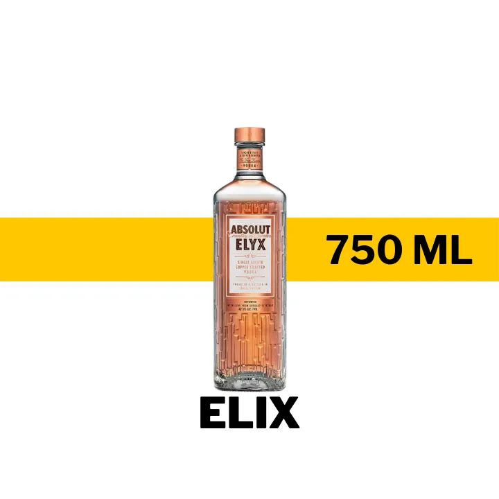 VODKA ABSOLUT ELIX 750 ML