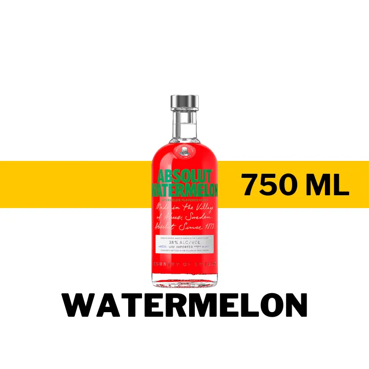 VODKA ABSOLUT WATERMELON 750 ML