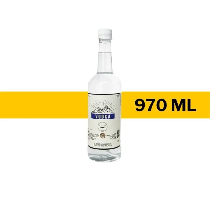 VODKA CLASICO PET 970 ML