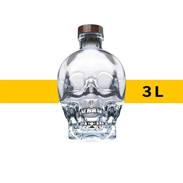 VODKA CRYSTAL HEAD 3 L