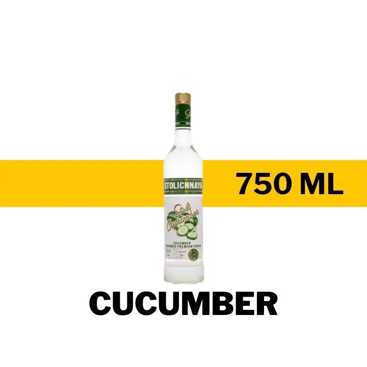 VODKA STOLICHNAYA CUCUMBER 750 ML
