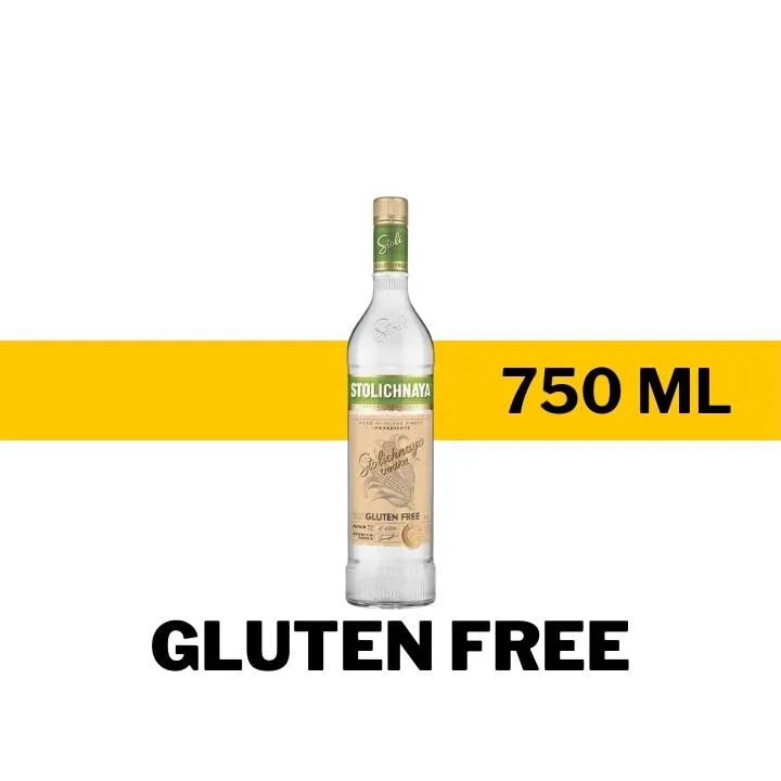 VODKA STOLICHNAYA GLUTEN FREE 750 ML
