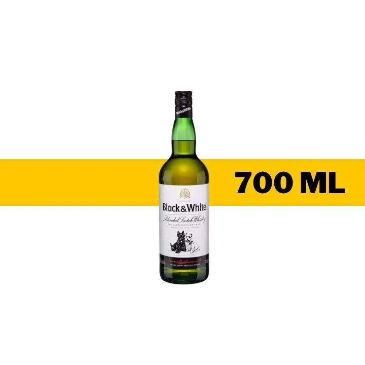 WHISKY BLACK & WHITE 700 ML