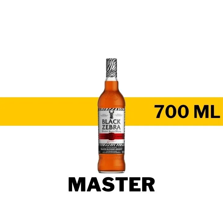 WHISKY BLACK ZEBRA MASTER 700 ML