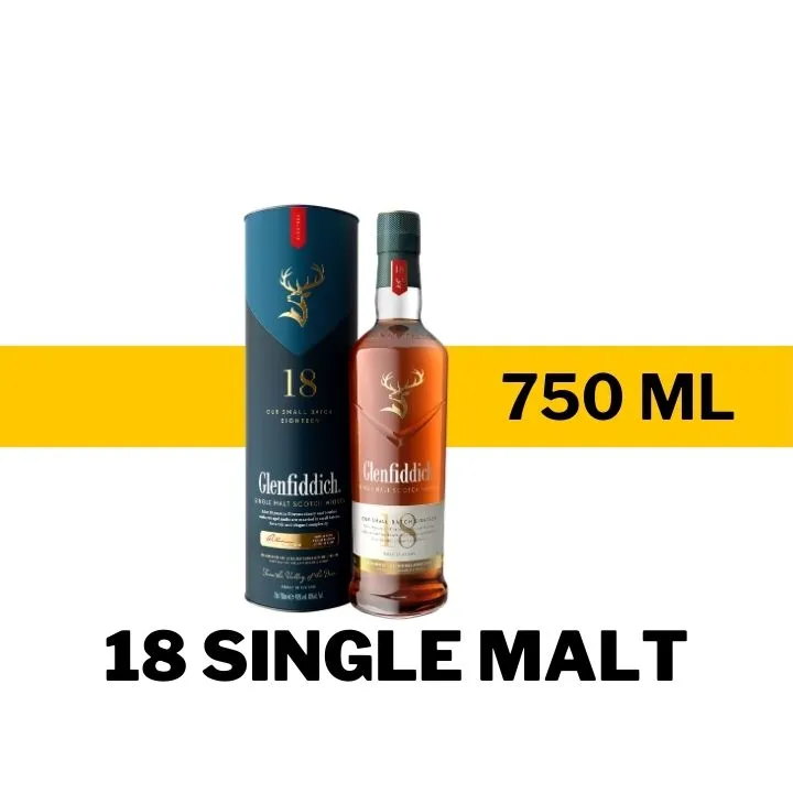 WHISKY GLENFIDDICH 18 SINGLE MALT 750 ML